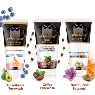 Glutathione Face Wash, Multani Mitti Facewash, Coffee Facewash