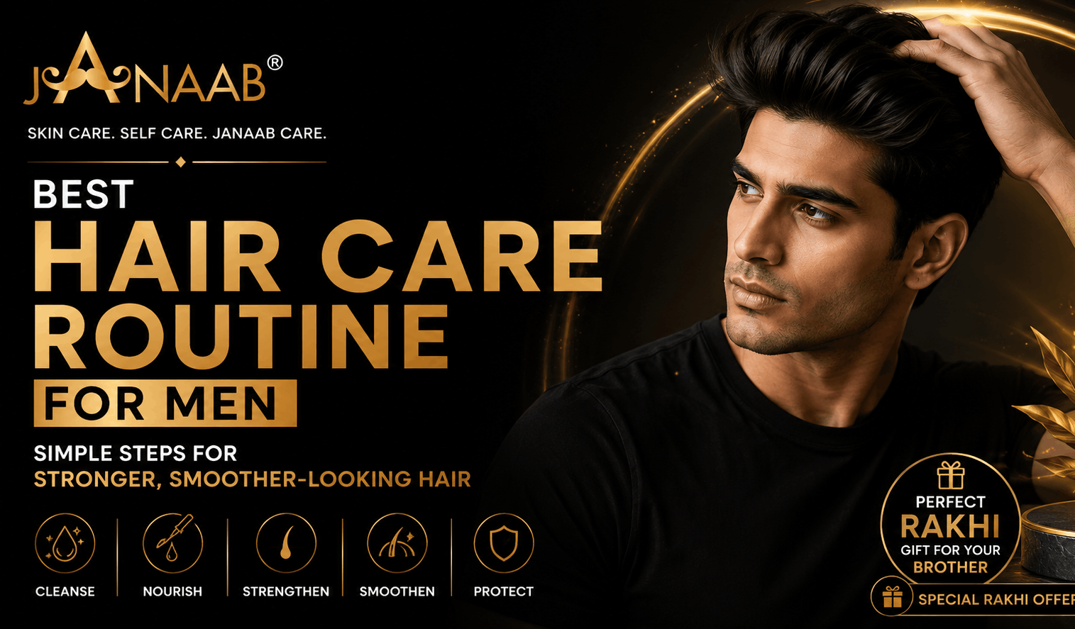 Best hair care routine for men for stronger hair