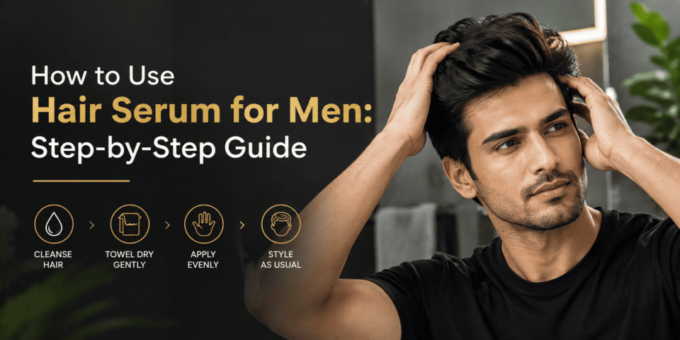 How to use hair serum ?