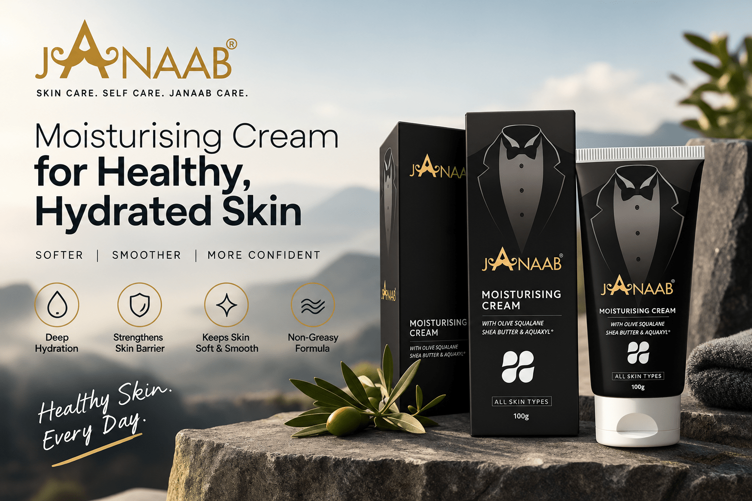Janaab moisturizing cream for men
